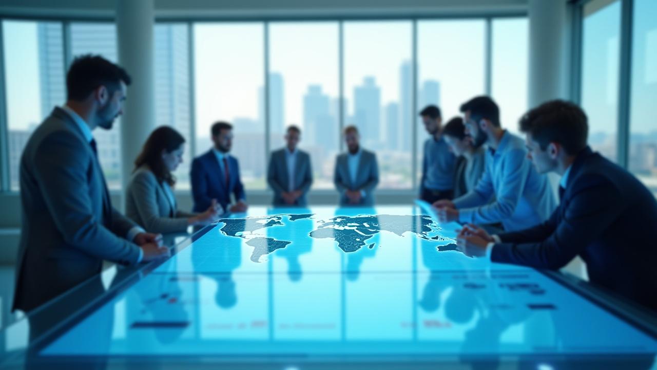 A.P.P.L.E. Transportation logistics team collaborating in a modern Detroit office environment