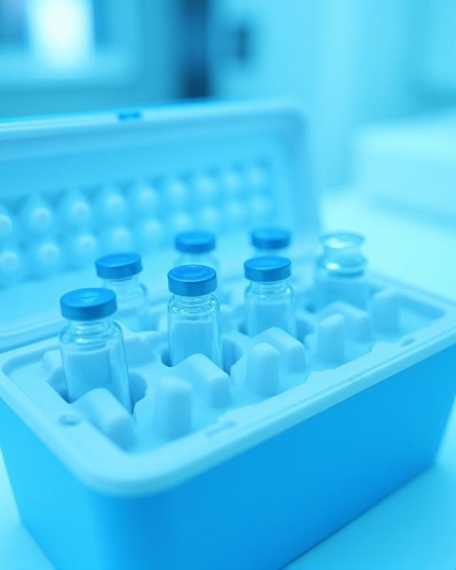 Cold chain pharmaceutical shipping vaccines